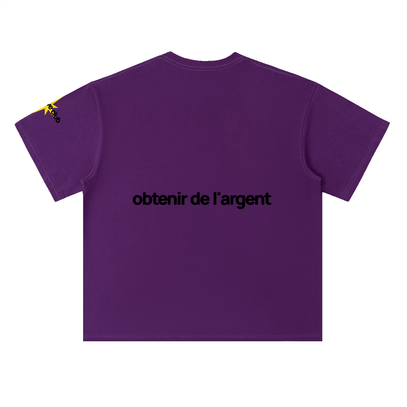 Heavyweight Drop Shoulder Cotton T-Shirt