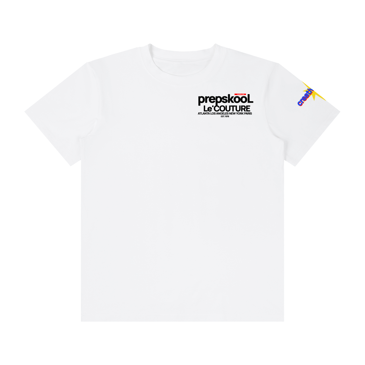 Unisex Classic Crew Neck Cotton T-Shirt