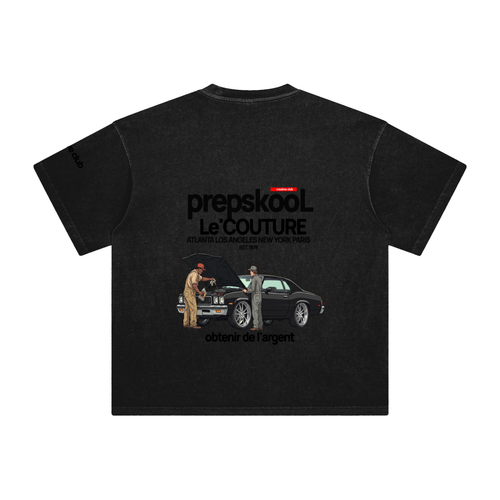 Enzyme Washed T-Shirt