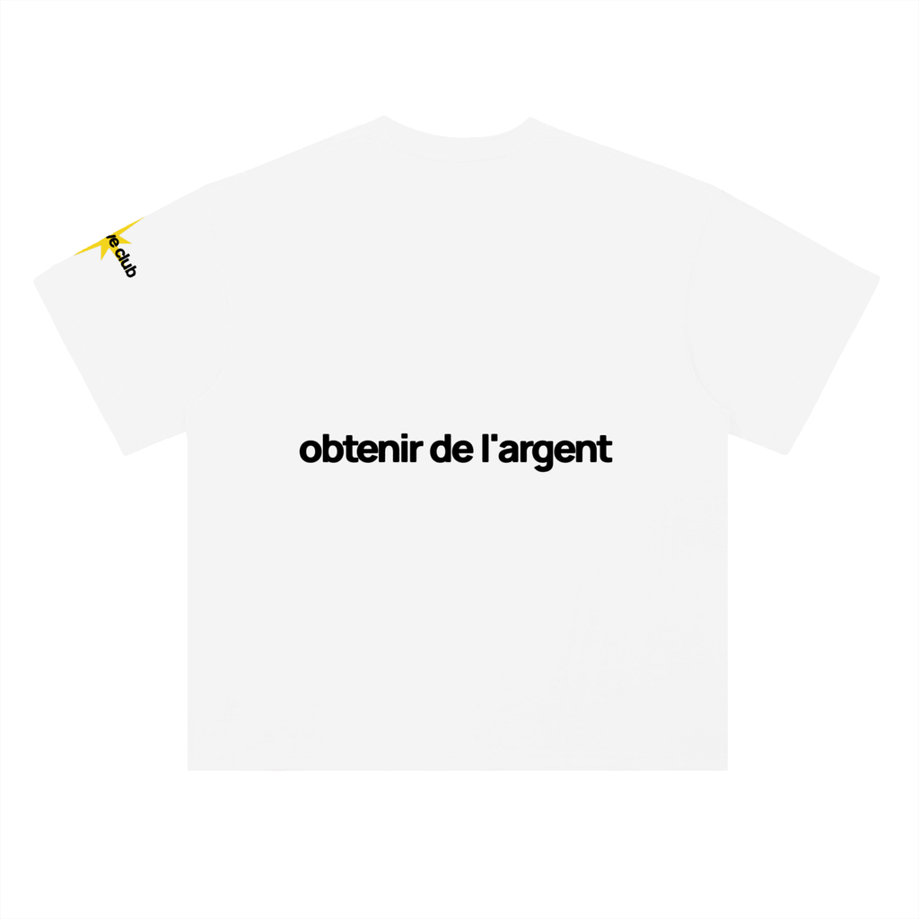 Heavyweight Drop Shoulder Cotton T-Shirt