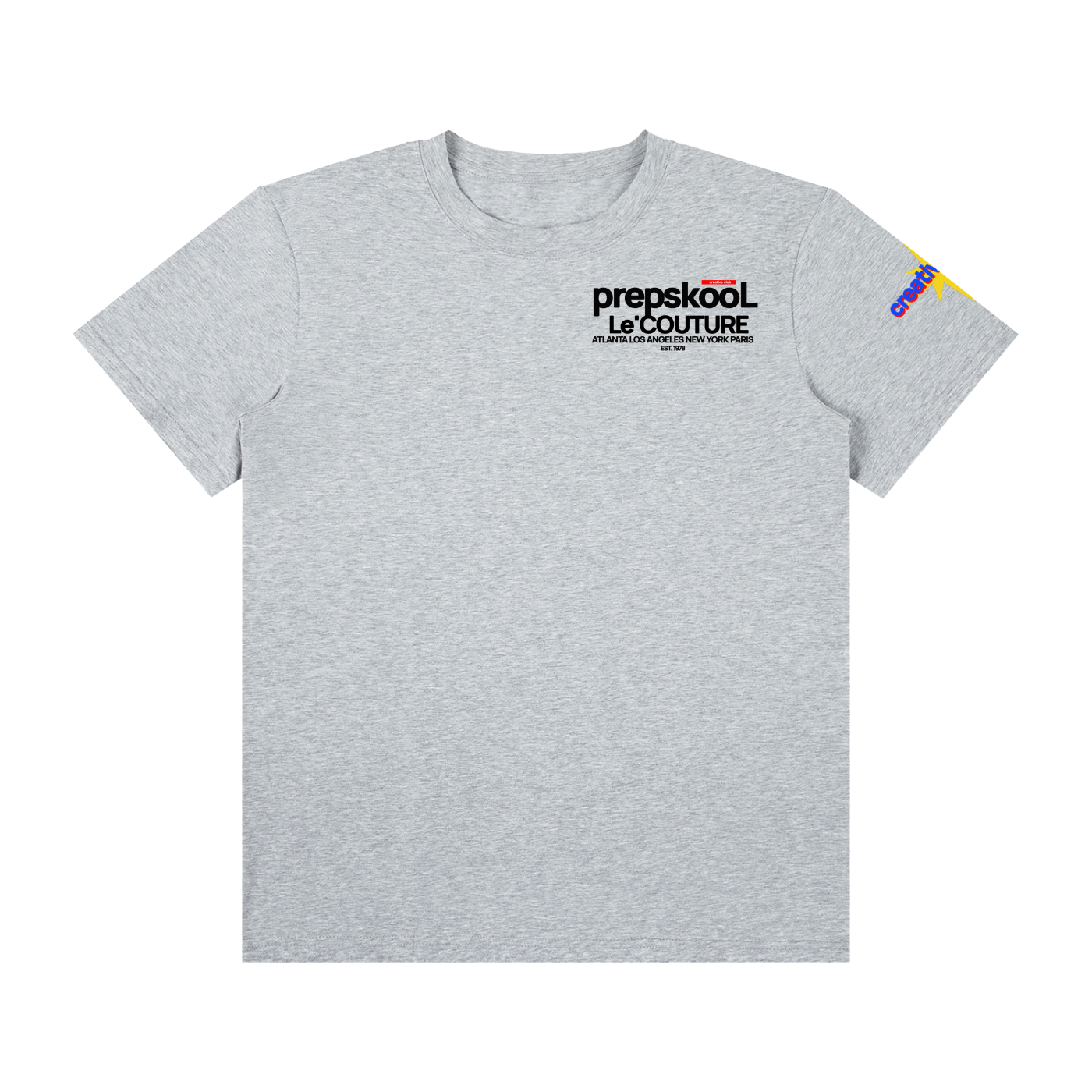 Unisex Classic Crew Neck Cotton T-Shirt