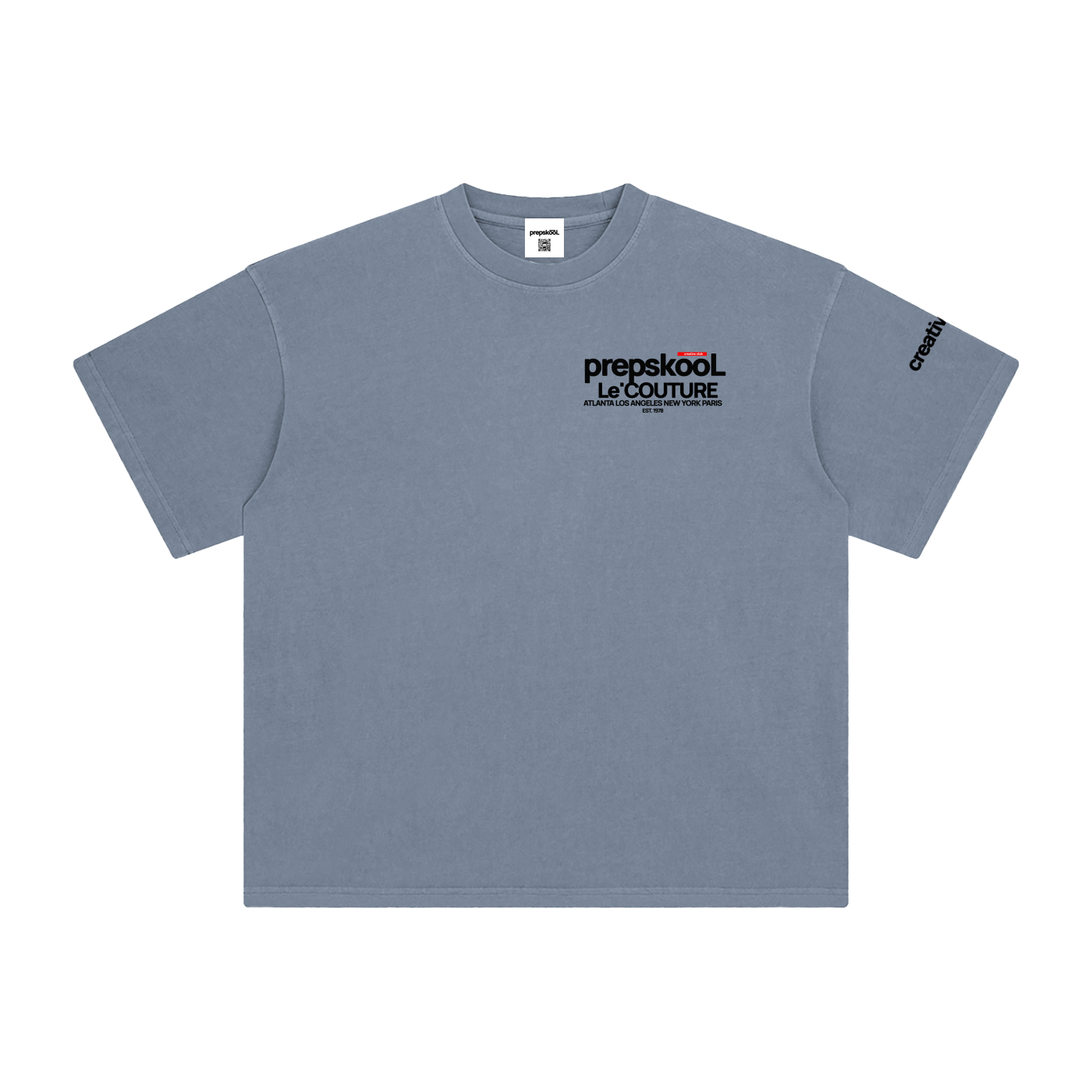 Enzyme Washed T-Shirt