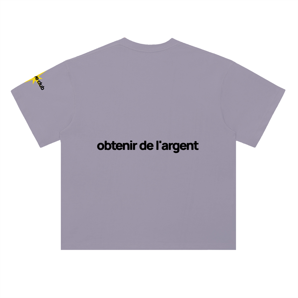 Heavyweight Drop Shoulder Cotton T-Shirt
