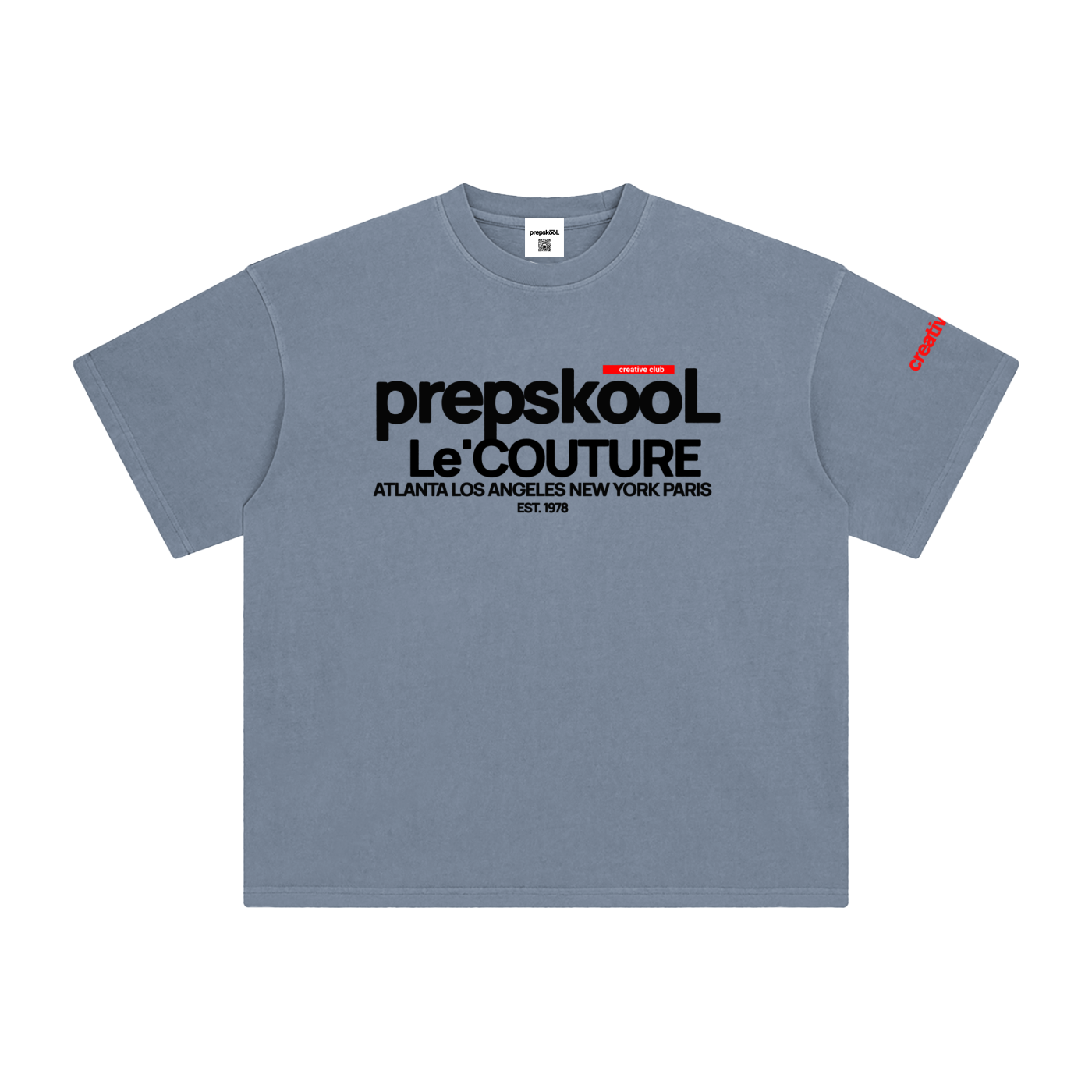 Enzyme Washed T-Shirt