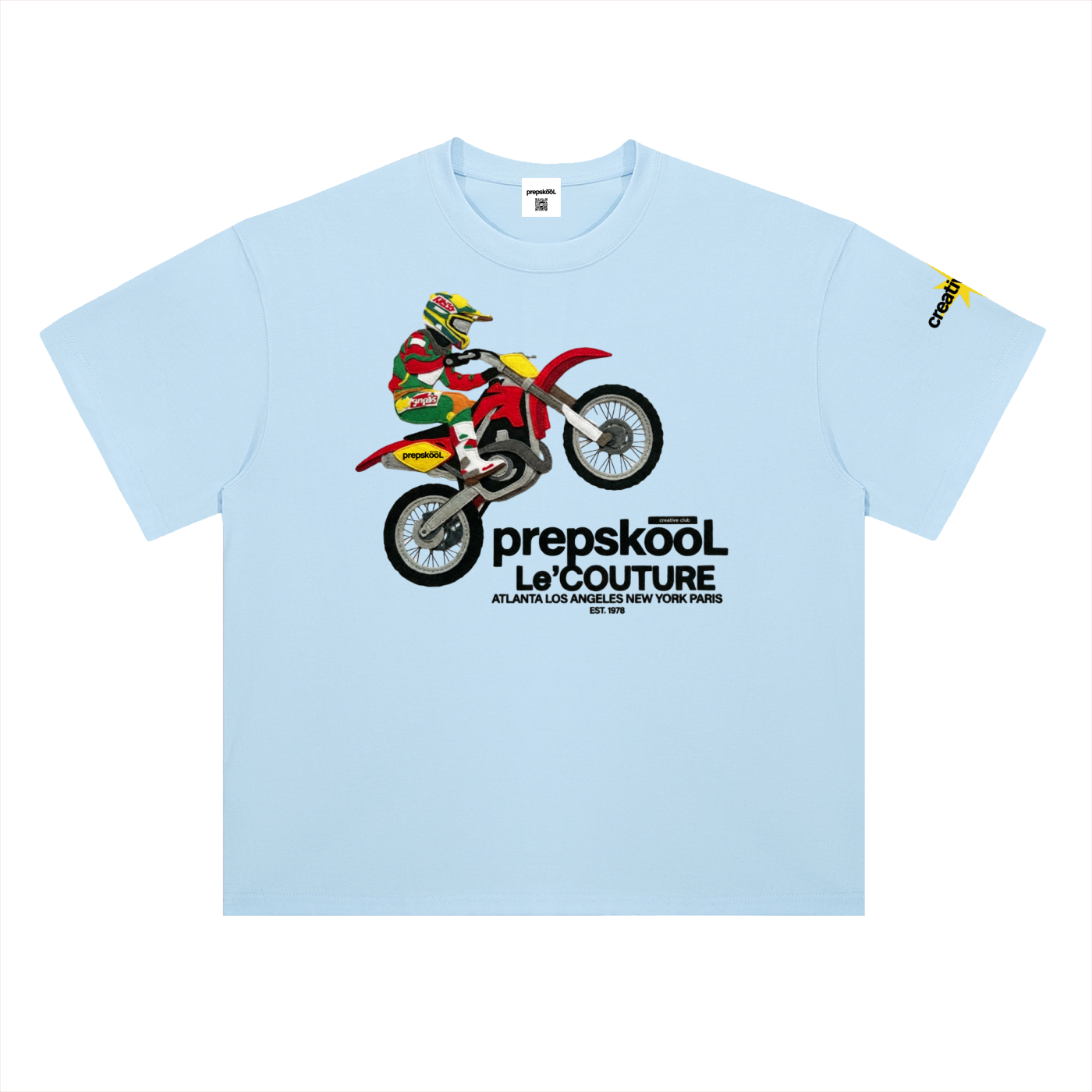 Heavyweight Drop Shoulder Cotton T-Shirt