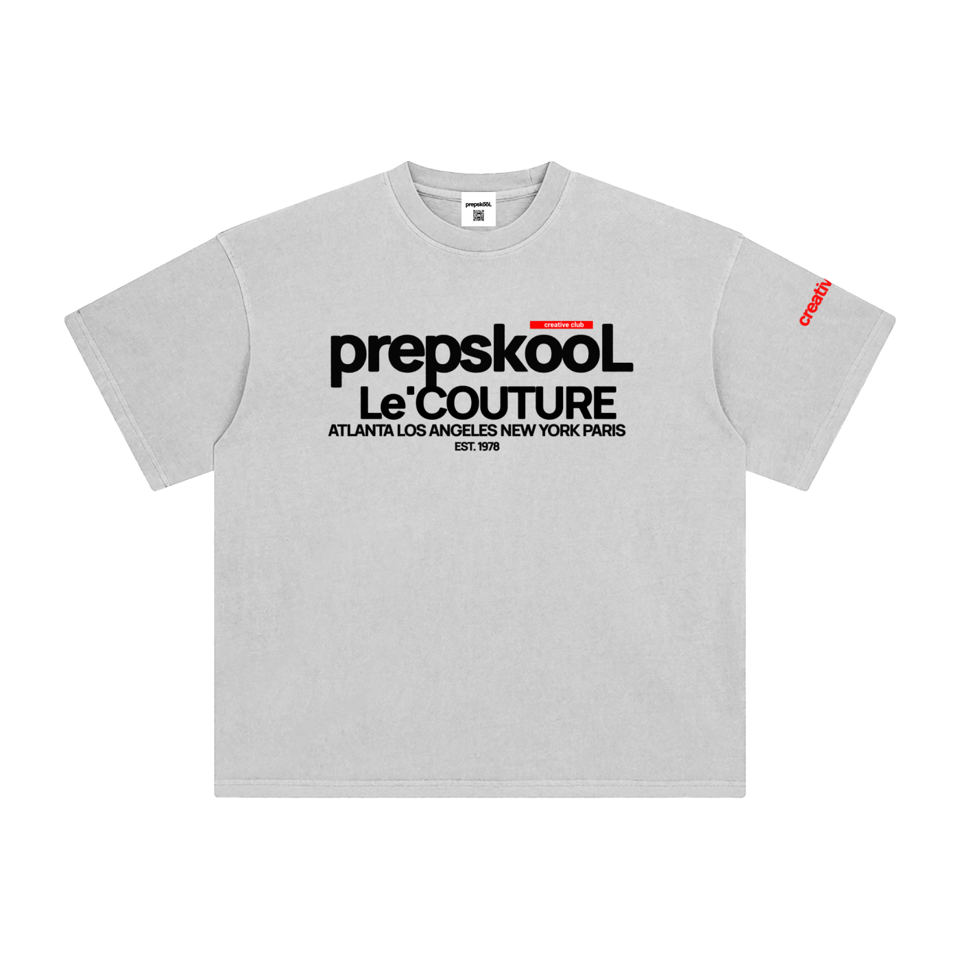 Enzyme Washed T-Shirt