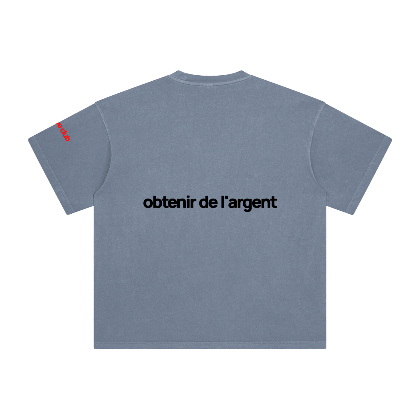 Enzyme Washed T-Shirt