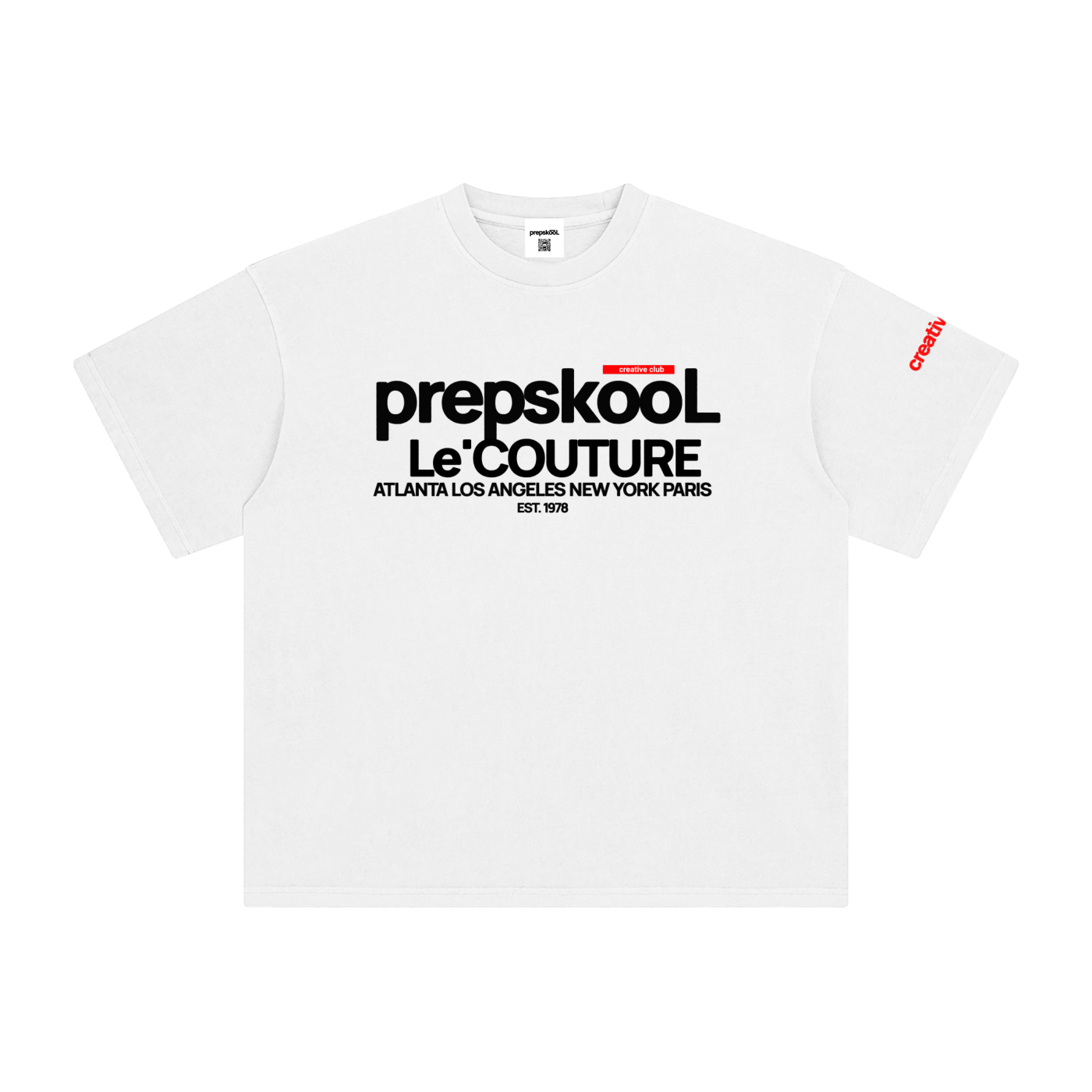 Enzyme Washed T-Shirt